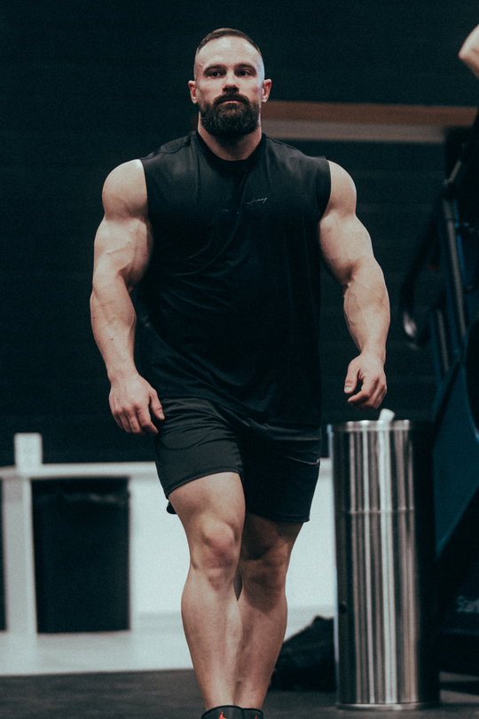 Fortis Zip Pocket Athletic Shorts - Black