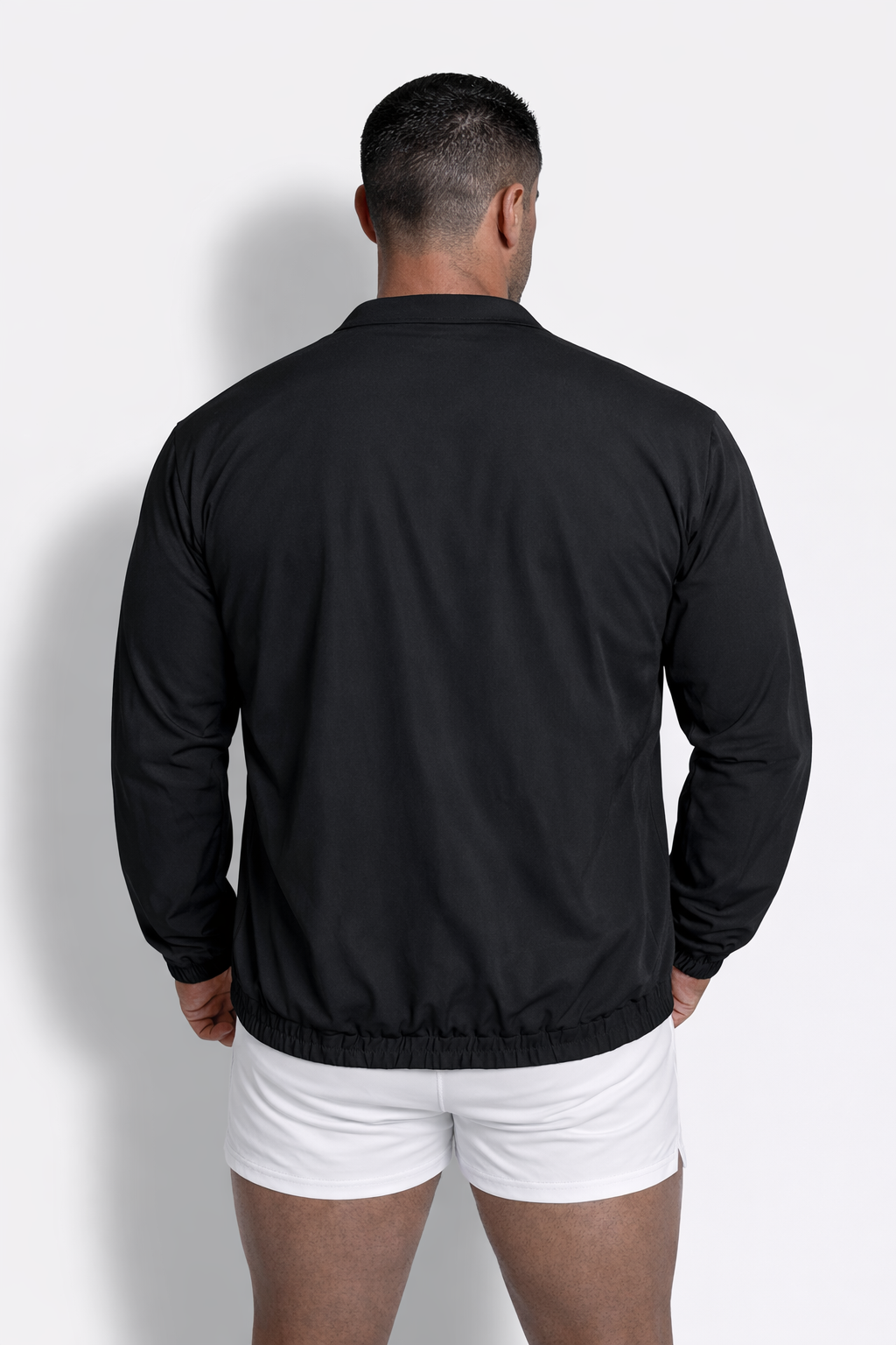 Full-Zip Training Jacket - Black