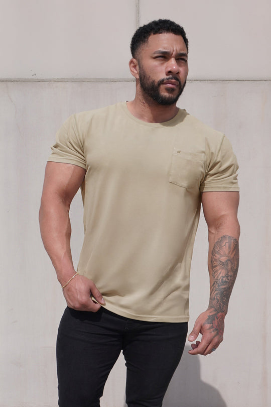 Classic Premium Pocket T-Shirt - Pistachio Green