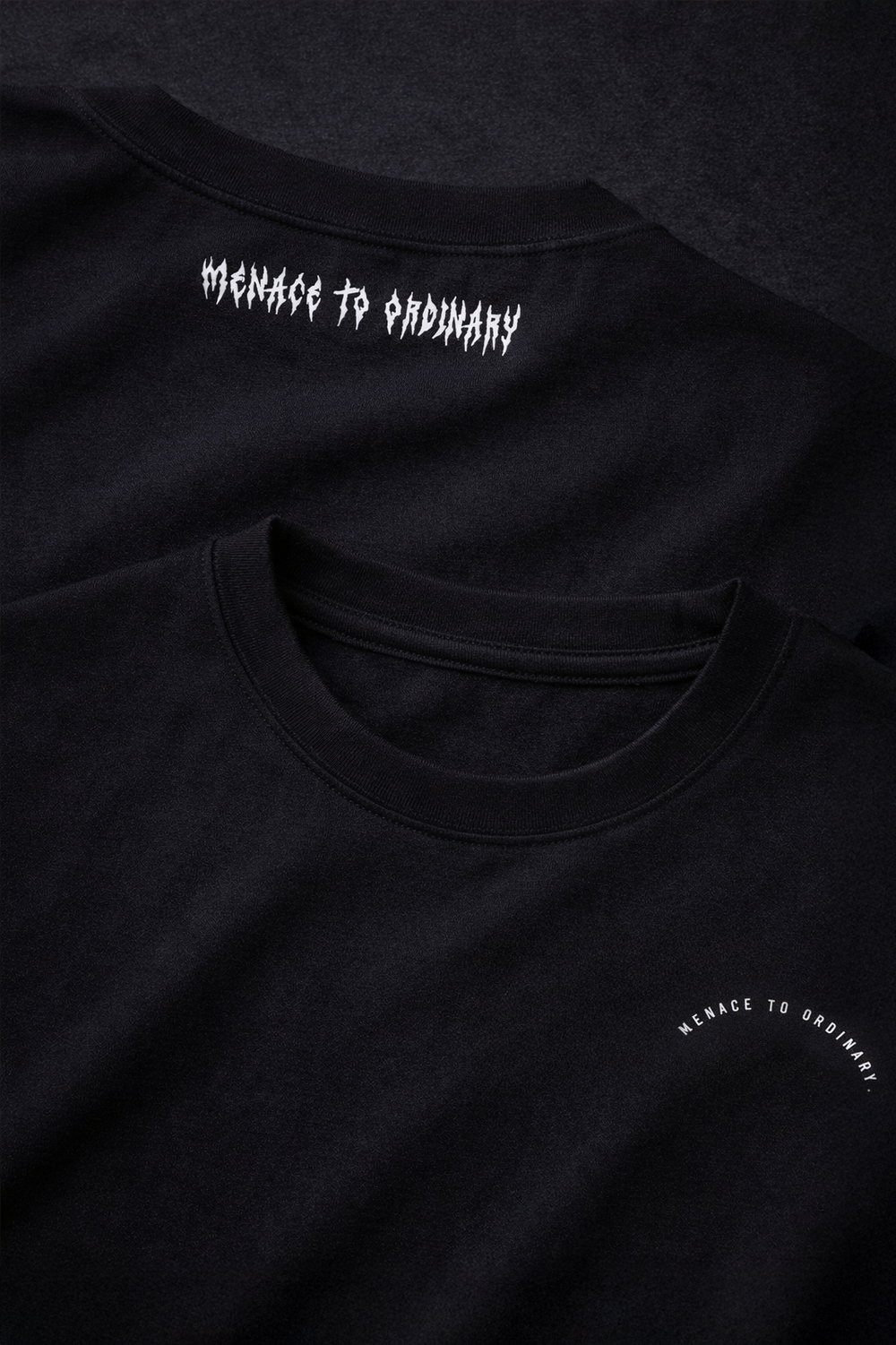 Energy Oversized T-Shirt - Black Menace to Ordinary