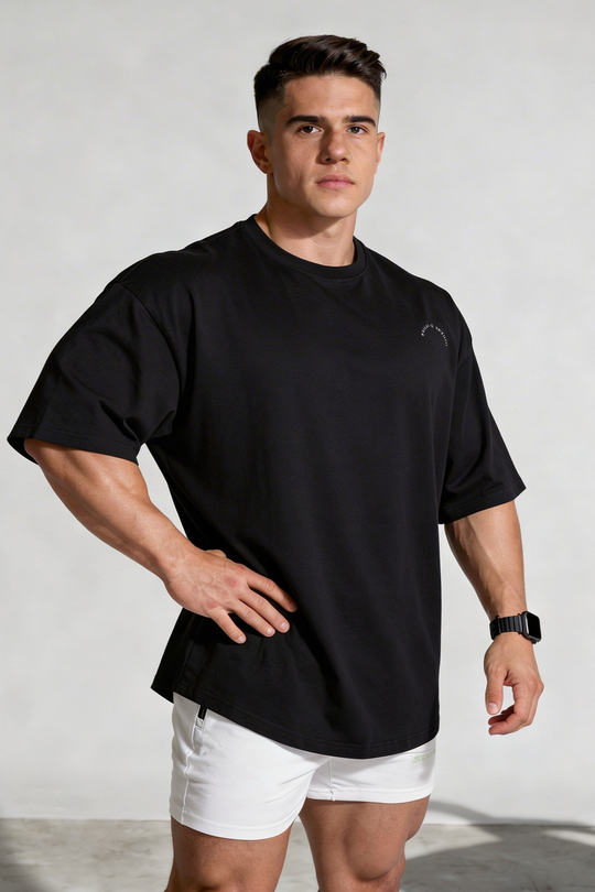 Energy Oversized T-Shirt - Black Menace to Ordinary
