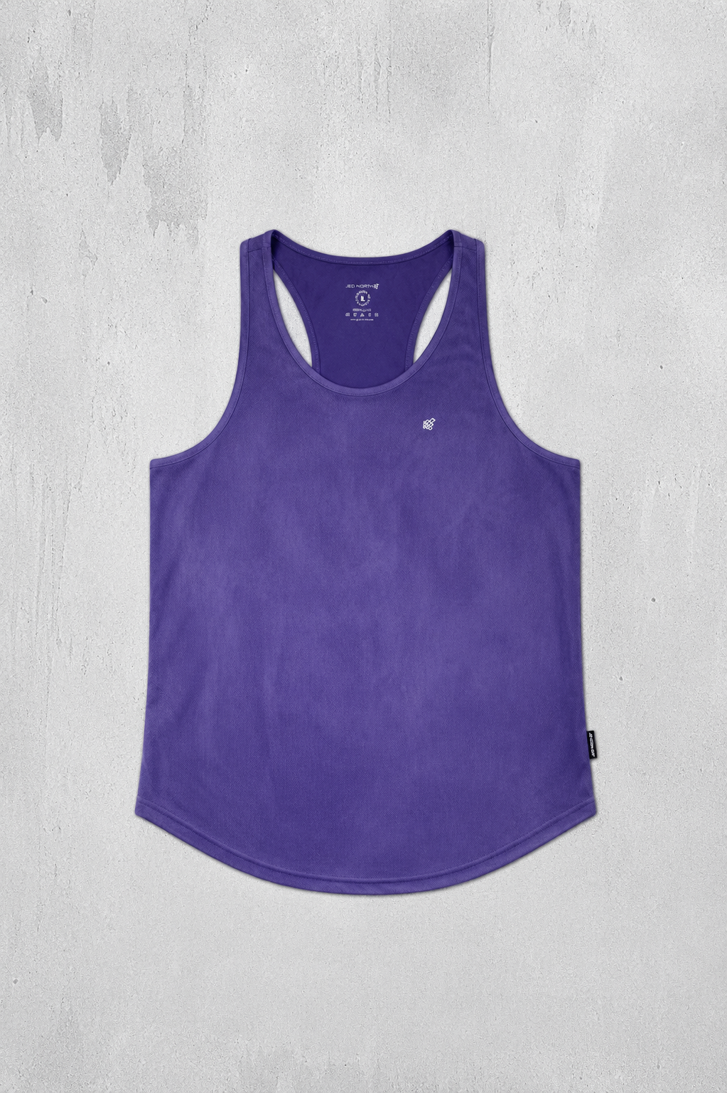 Fast-Dry Bodybuilding Workout Stringer - Dusted Violet