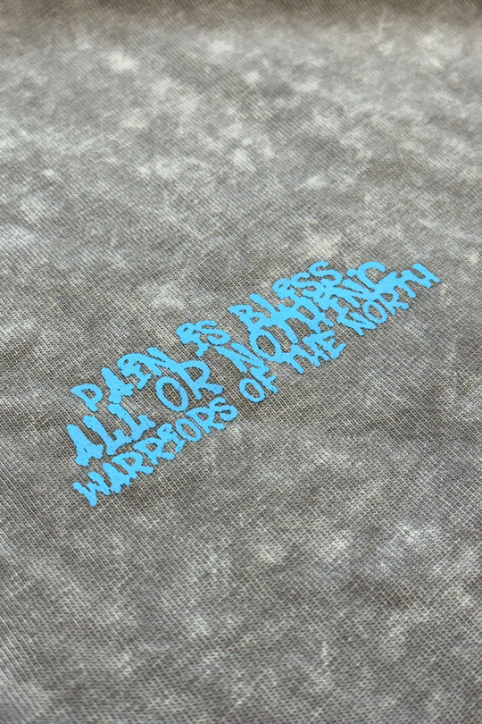 Vintage Washed Oversized T-Shirt - Storm Gray