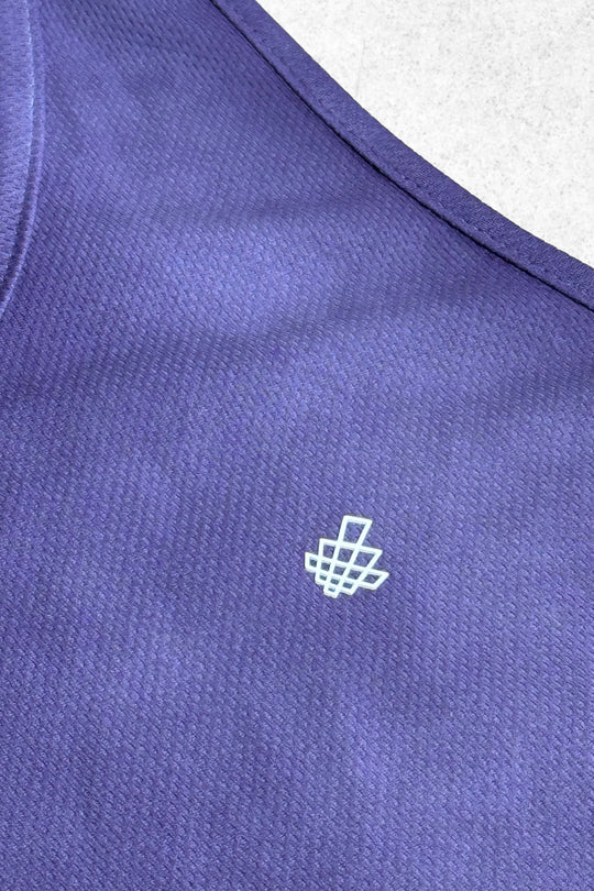 Fast-Dry Bodybuilding Workout Stringer - Dusted Violet