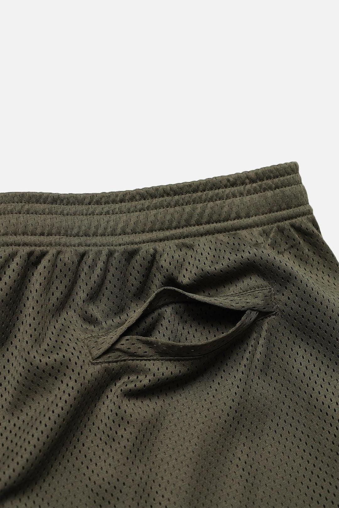 Jersey Mesh 7.5" Gym Shorts - Olive