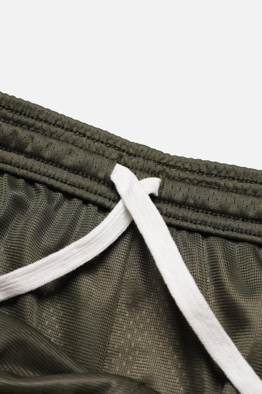 Jersey Mesh 7.5" Gym Shorts - Olive