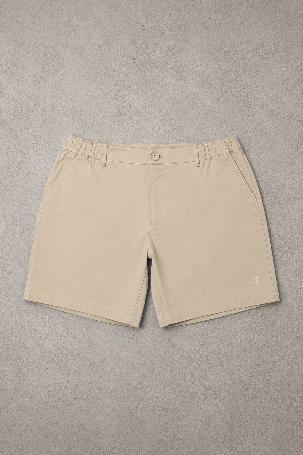 Flex Waist Chino Shorts - Khaki