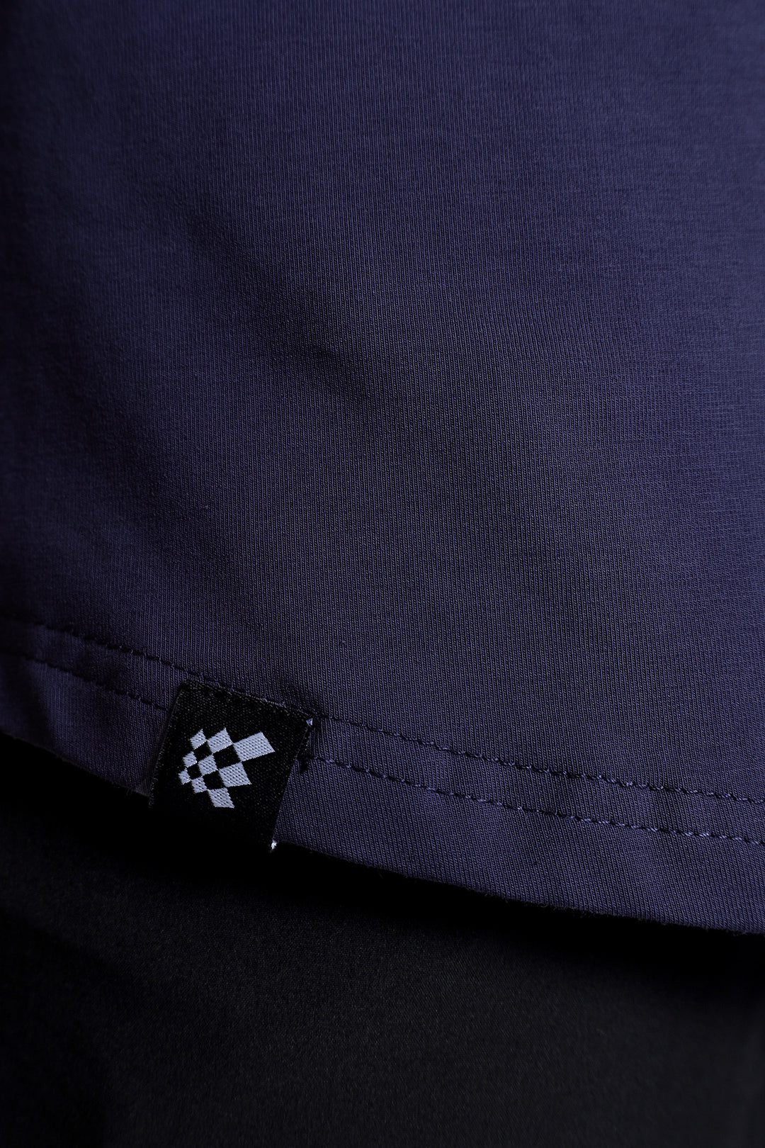 Premium Stretch Button-Up Shirt - Navy Blue