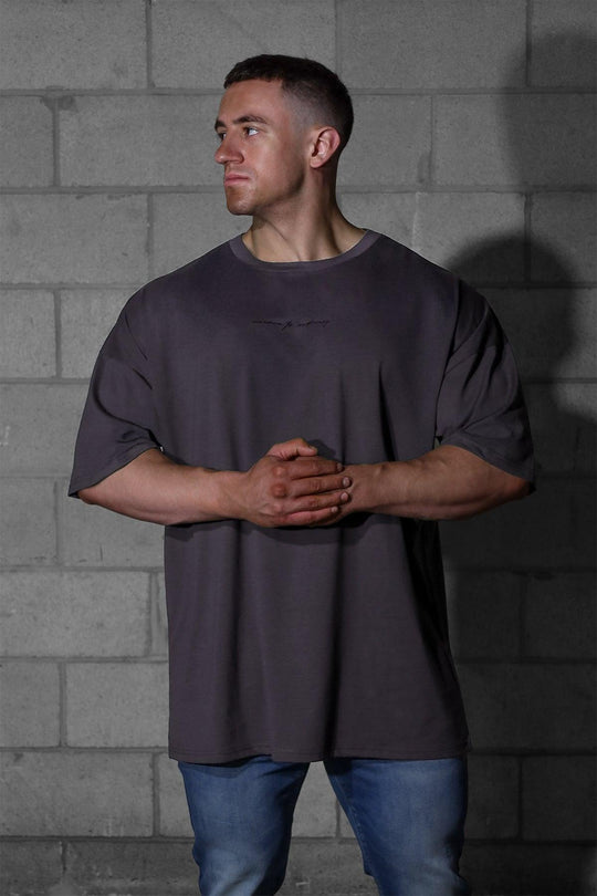 Energy Oversized T-Shirt - Dark Gray