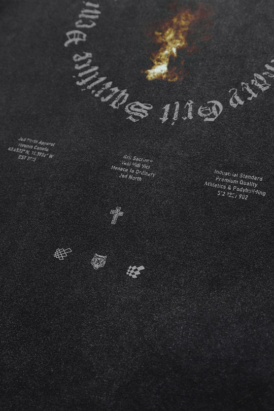 Vintage Oversized T-Shirt - Ring of Fire - Jed North