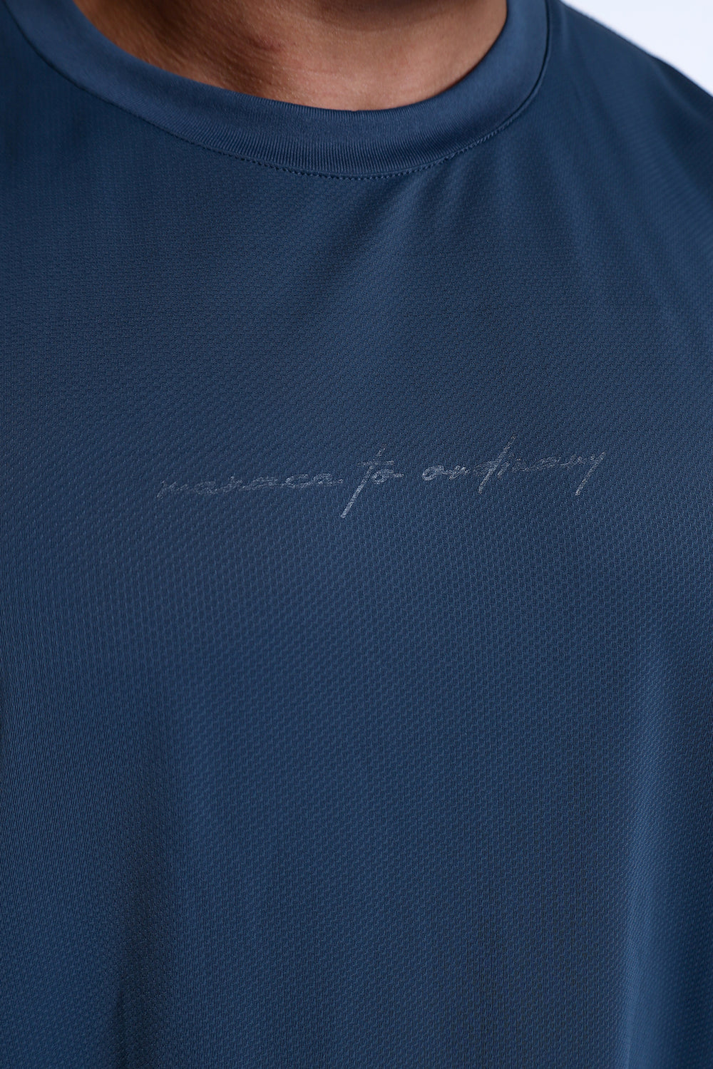 JN Active Muscle Tee - Navy Blue