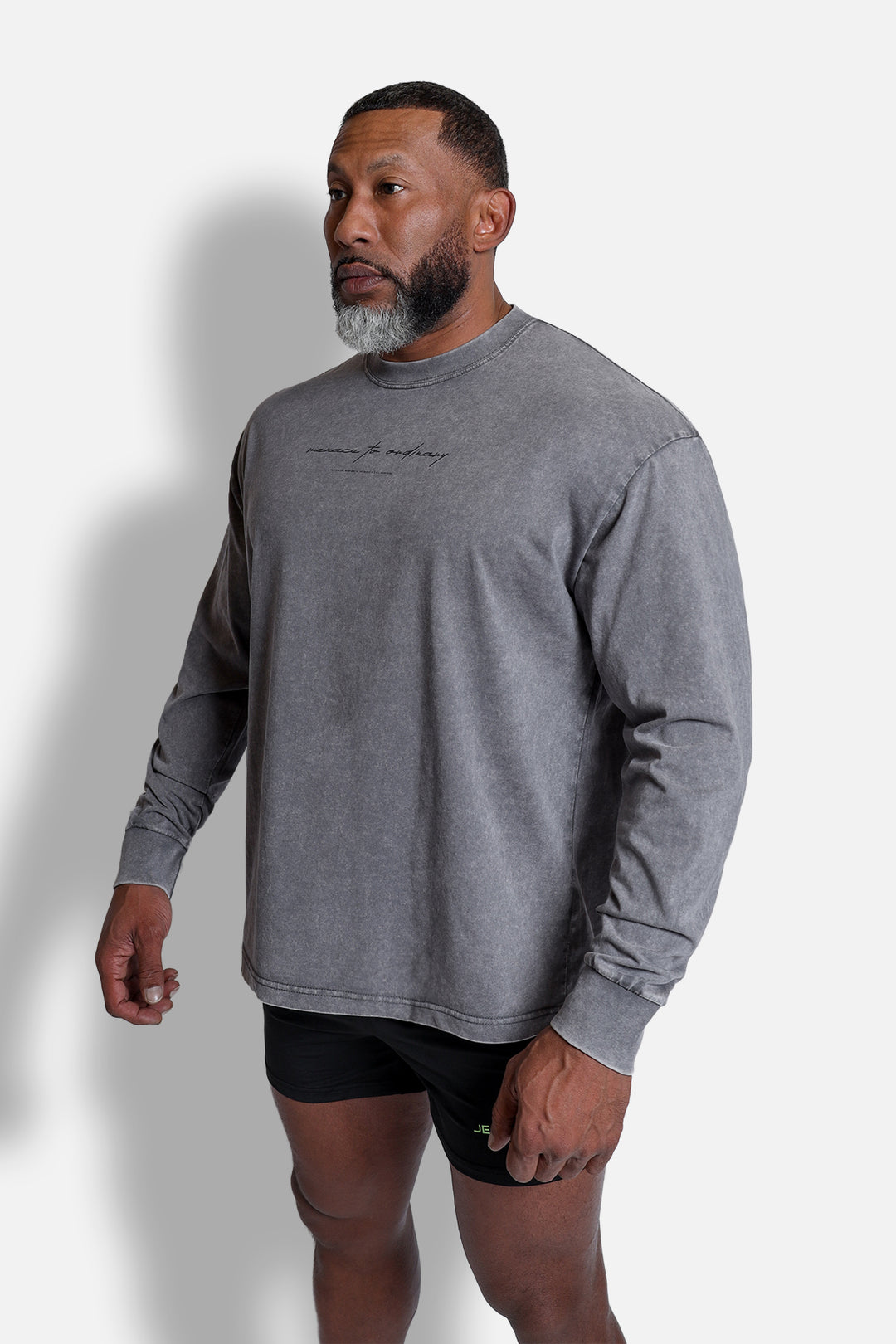 Vintage Wash Long Sleeve T-Shirt - Storm Gray