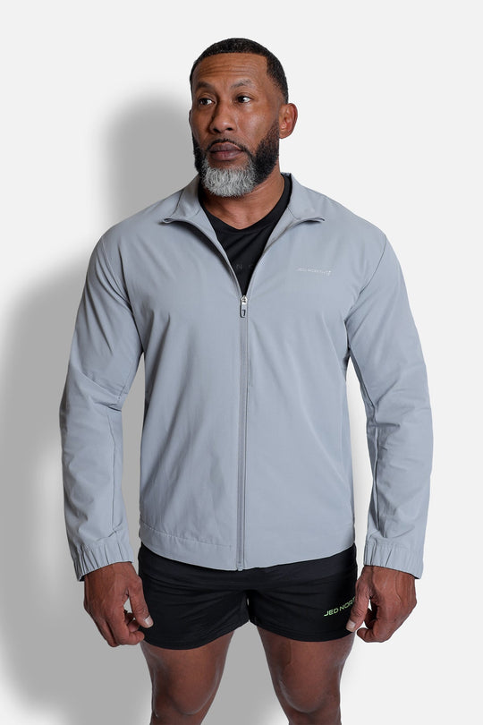Full-Zip Training Jacket - Silver
