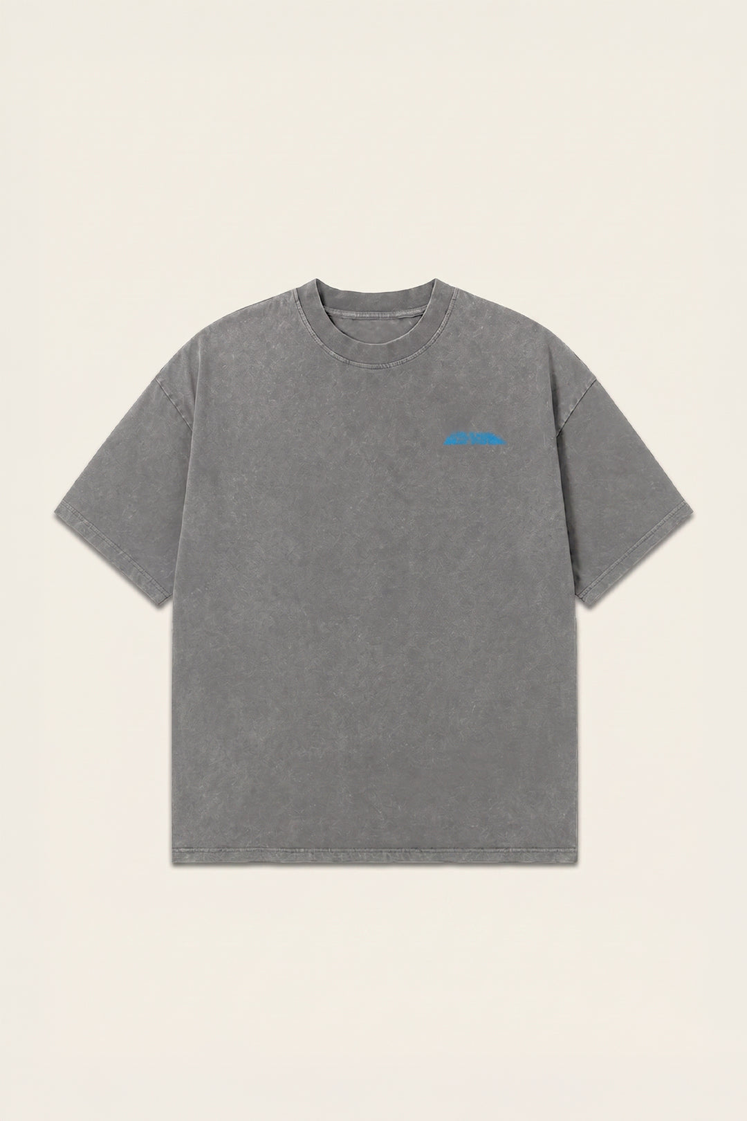 Vintage Washed Oversized T-Shirt - Storm Gray