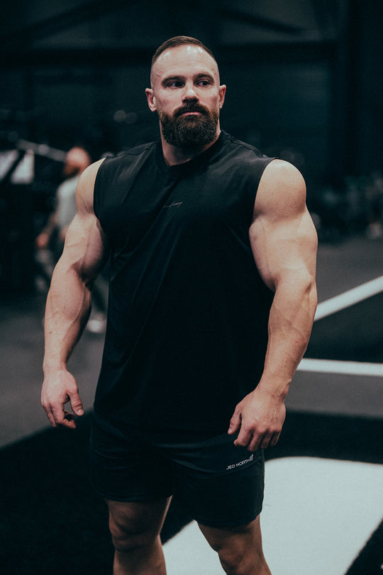 JN Active Muscle Tee - Black