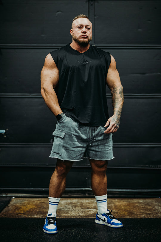 JN Active Muscle Tee - Black