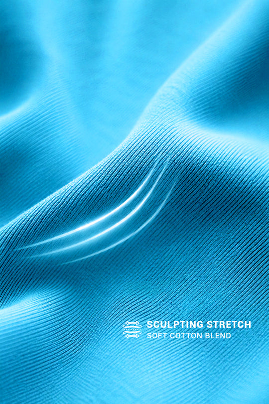 Classic Bodybuilding Racerback Stringer - Sky Blue