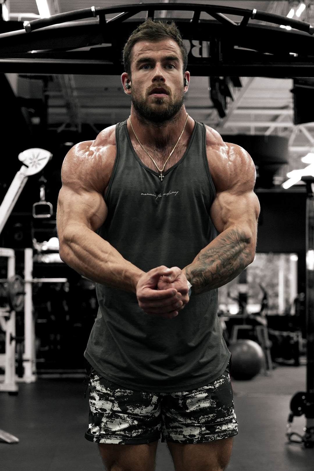 Dynamic Bodybuilding Stringer - Dark Gray