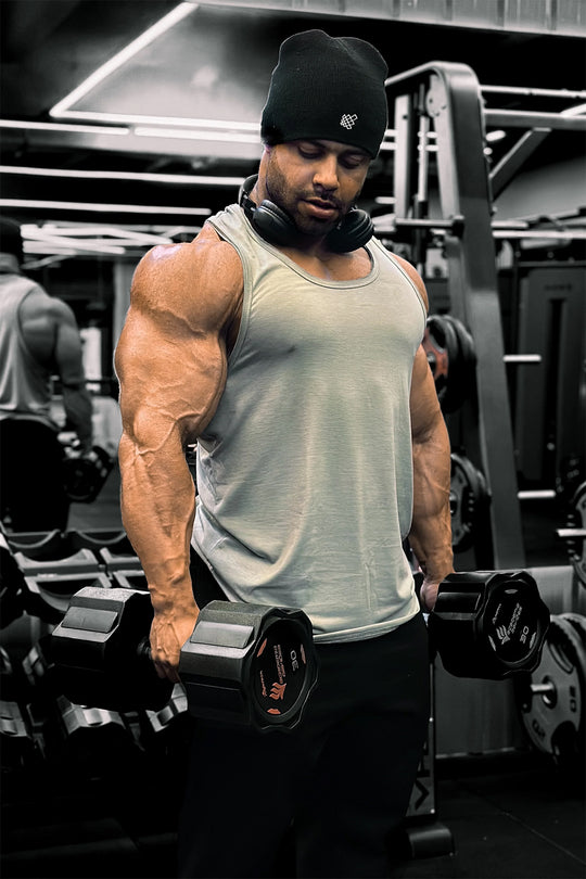 Vital Raw-Hem Tank Top 2.0 - Gray