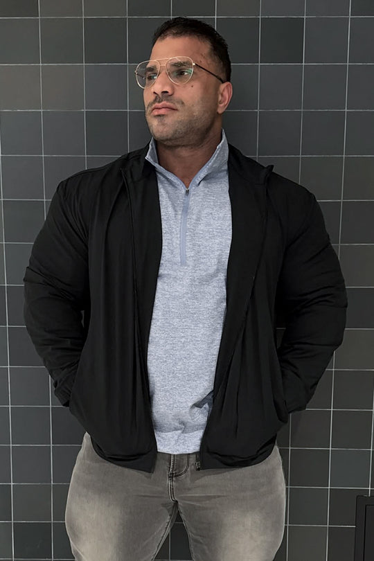 Full-Zip Training Jacket - Black